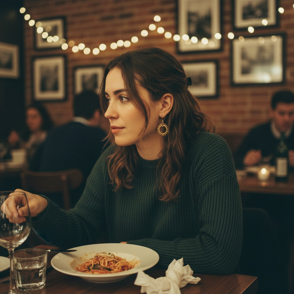 Sprocket Dangle Earrings