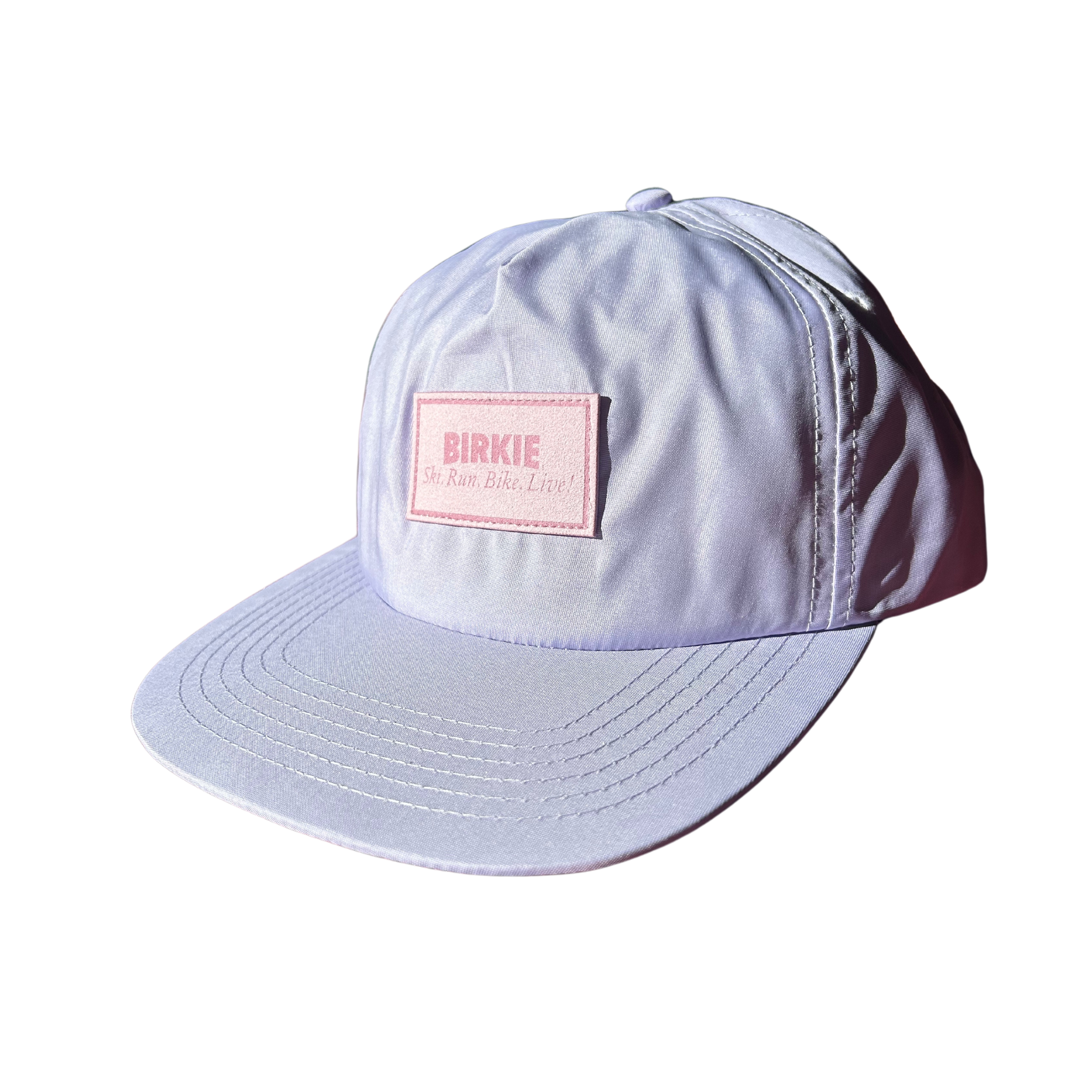 Lilac Flow Flat Brim