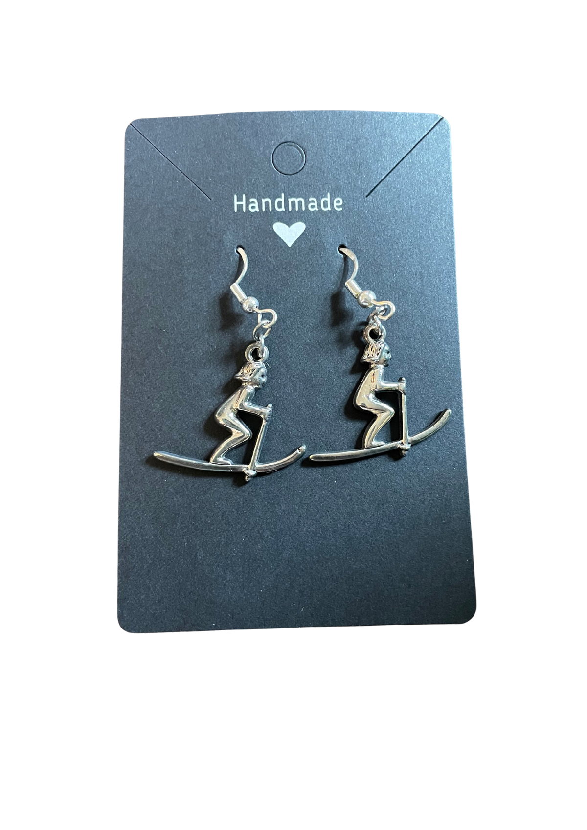 Skier Dangle Earrings