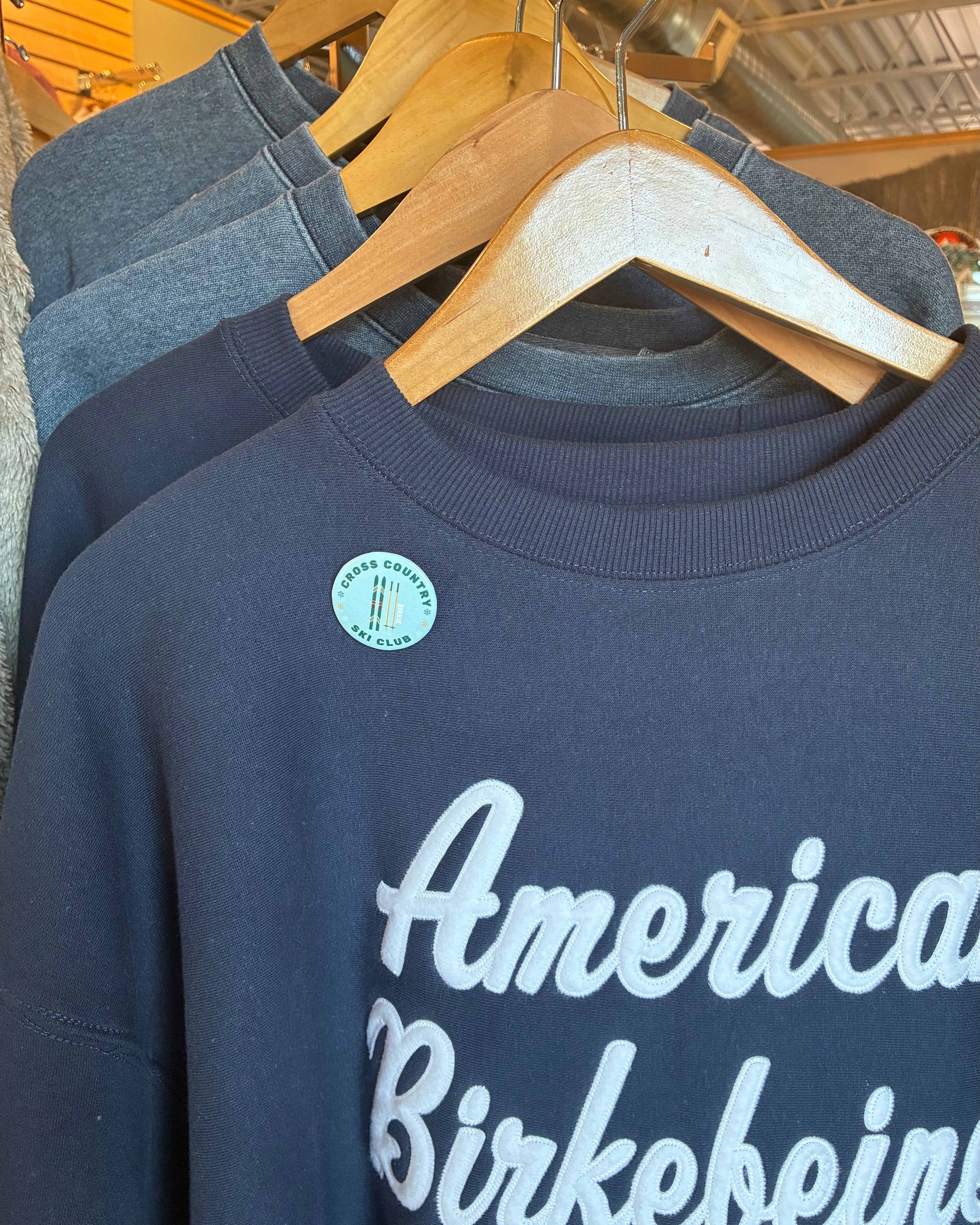Ski Club button