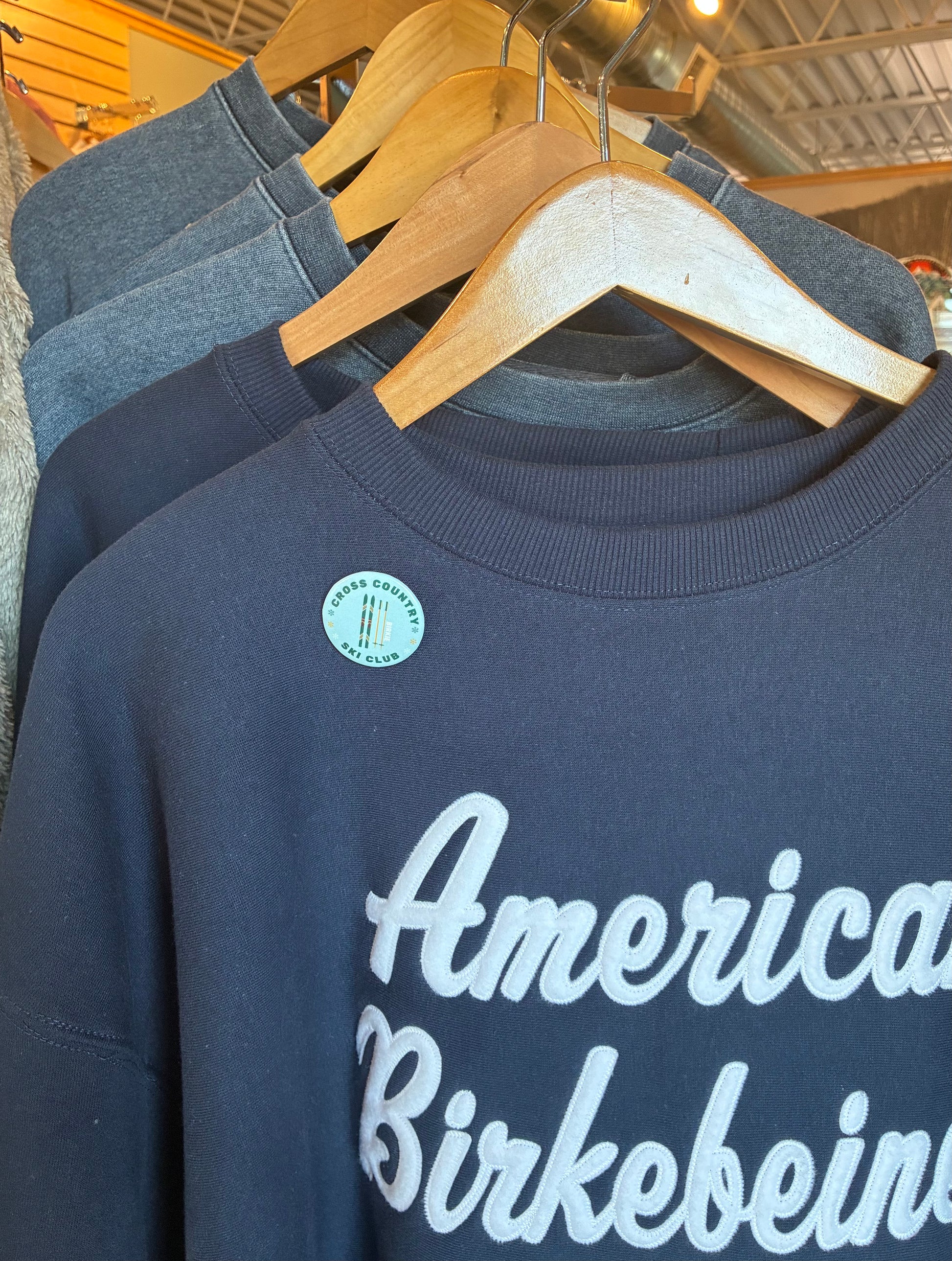 Ski Club button
