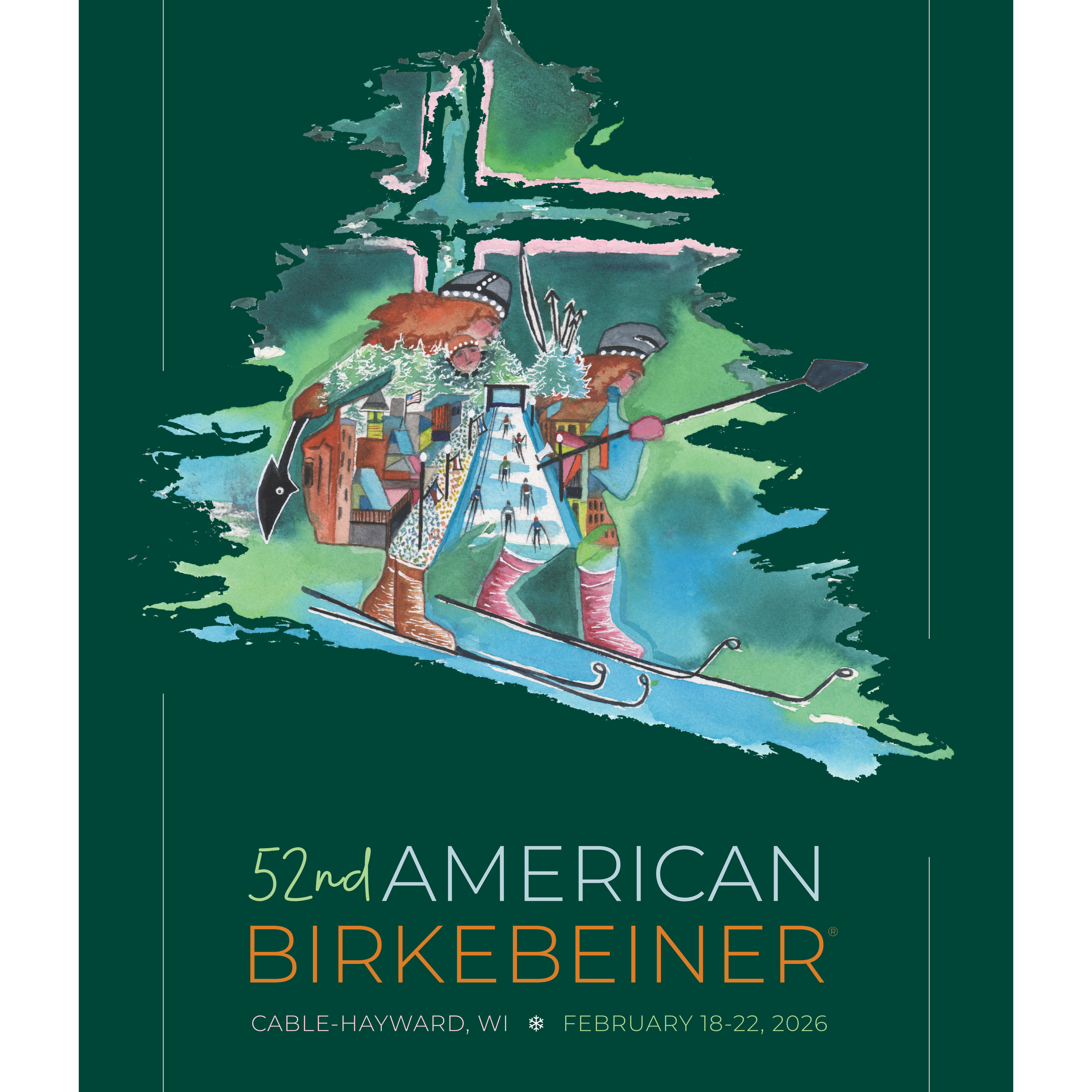 2026 Birkie Poster