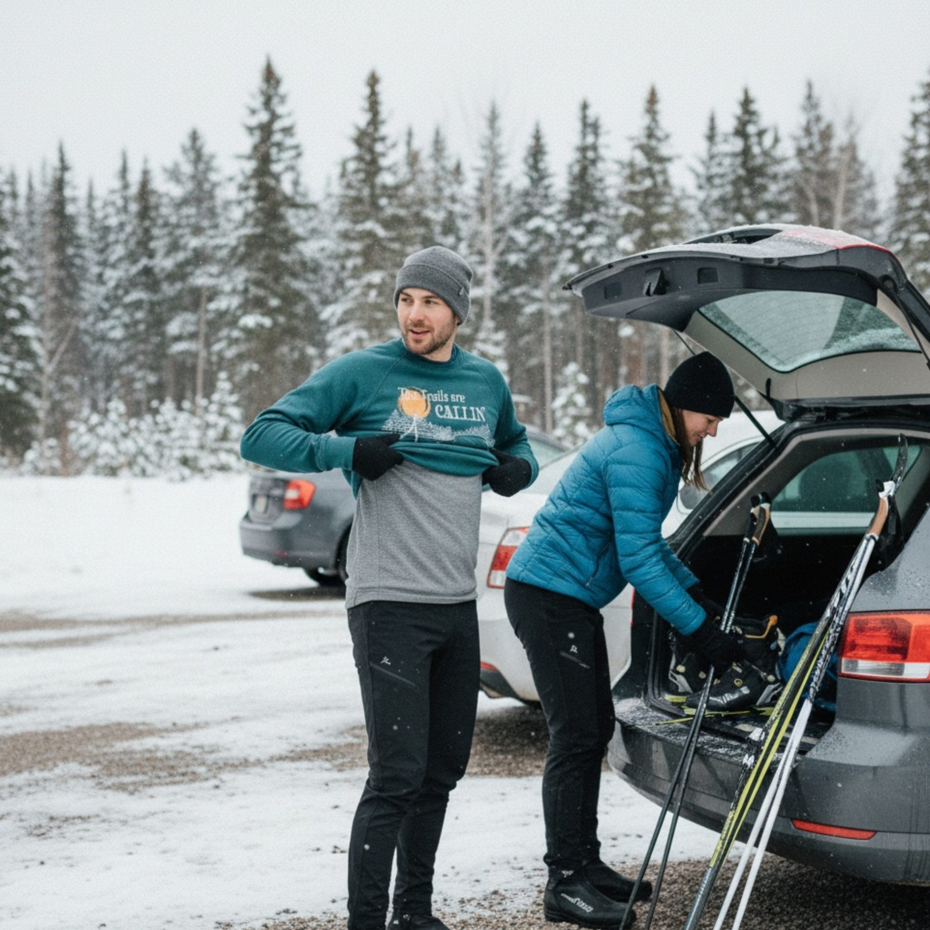 Trails Talk Crewneck