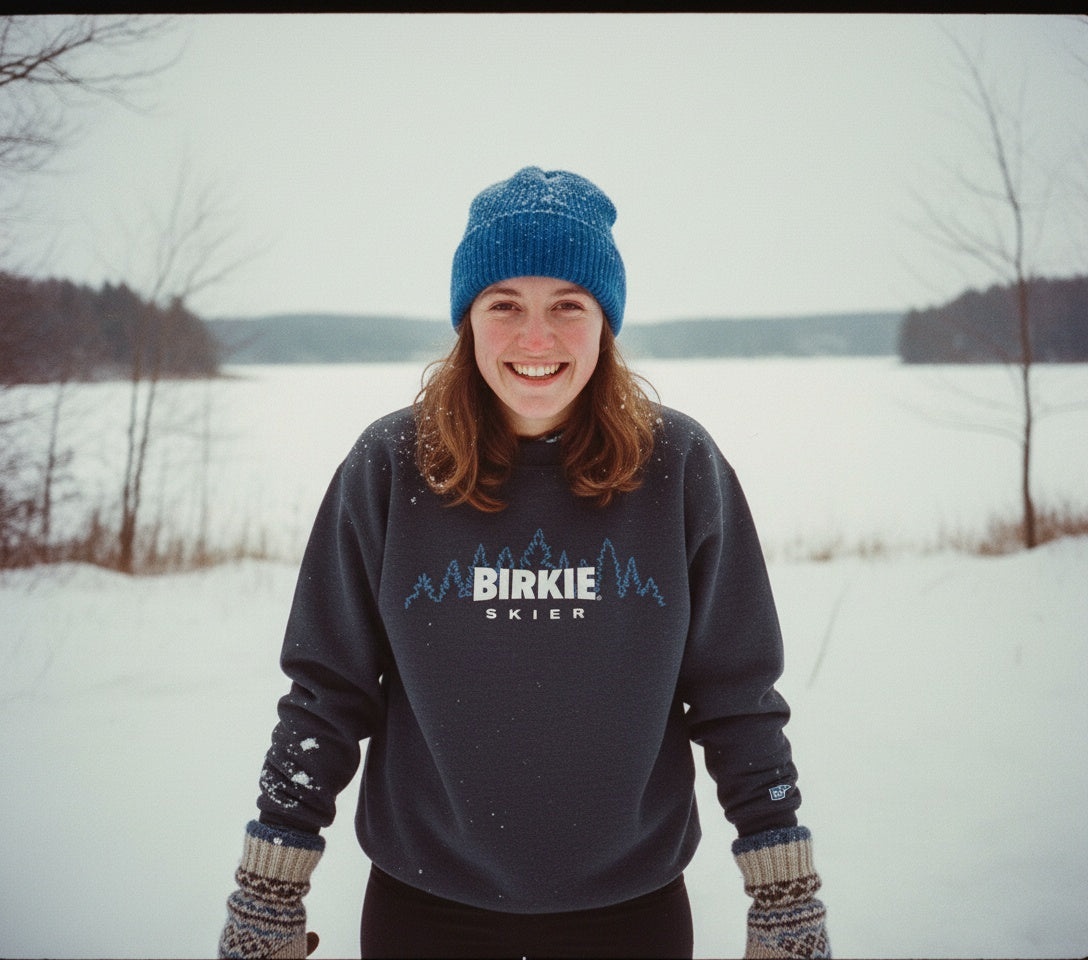 Birkie Skier Crewneck