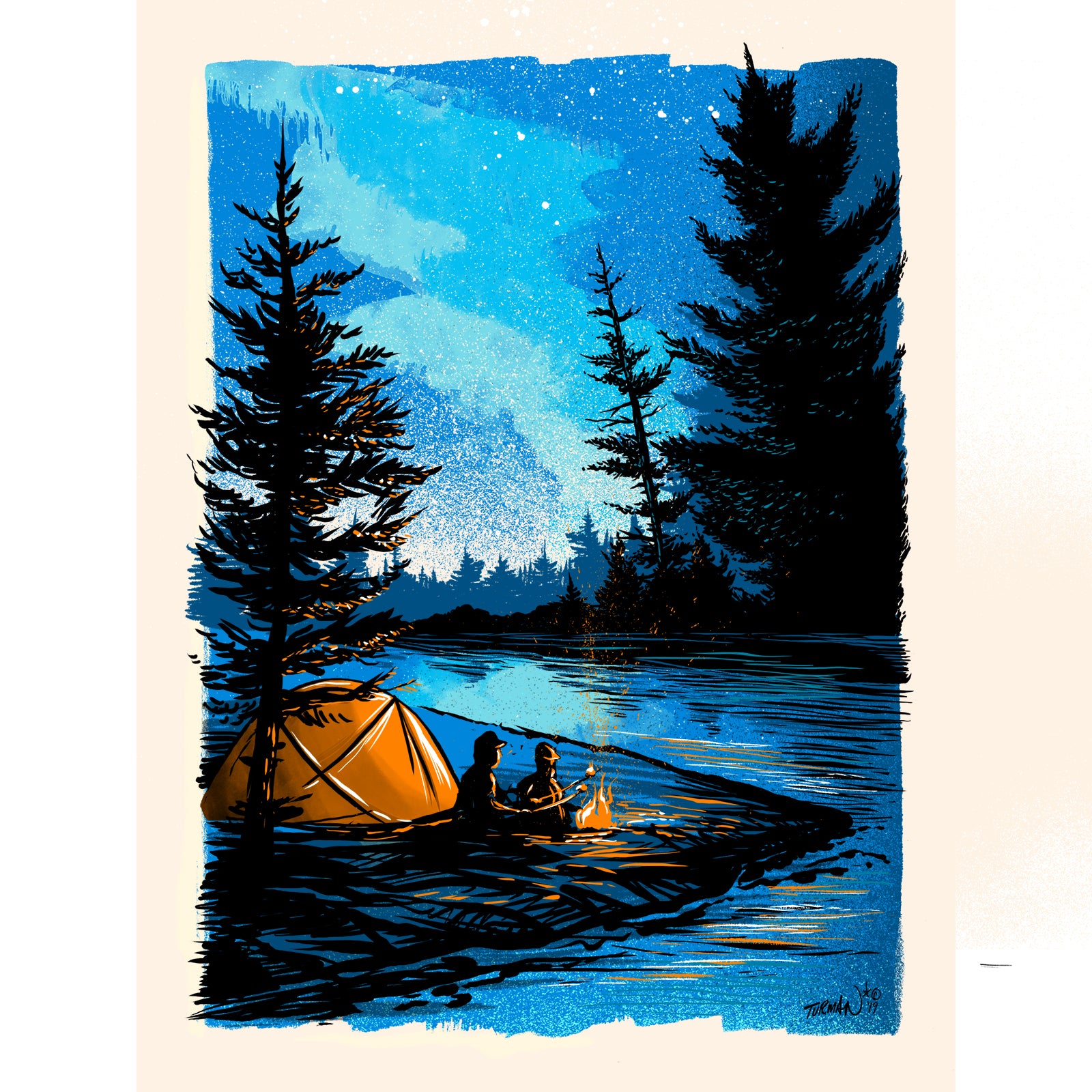 Postcard - Turman - S'mores