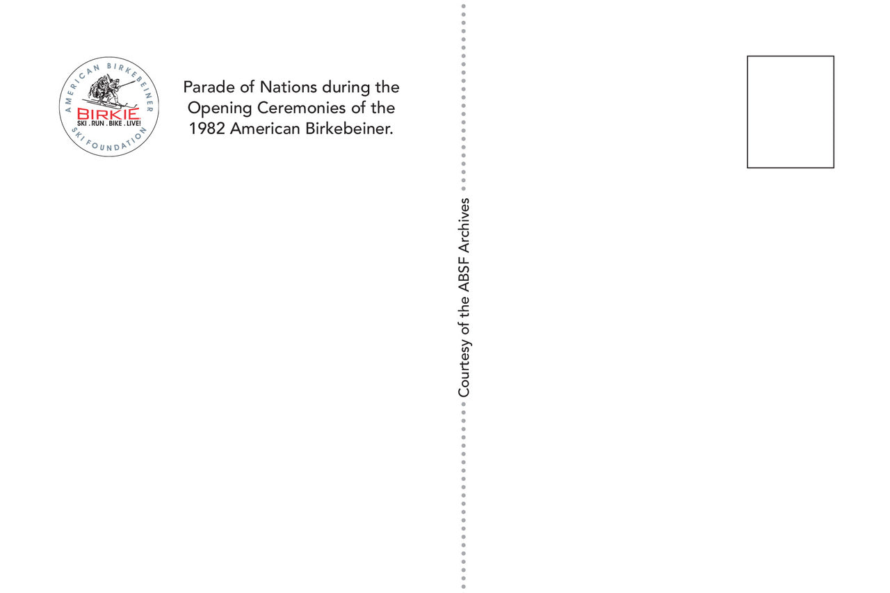 Postcard - Parade of Nations