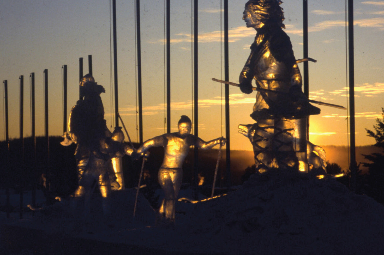 Postcard - Telemark Ice Carvings