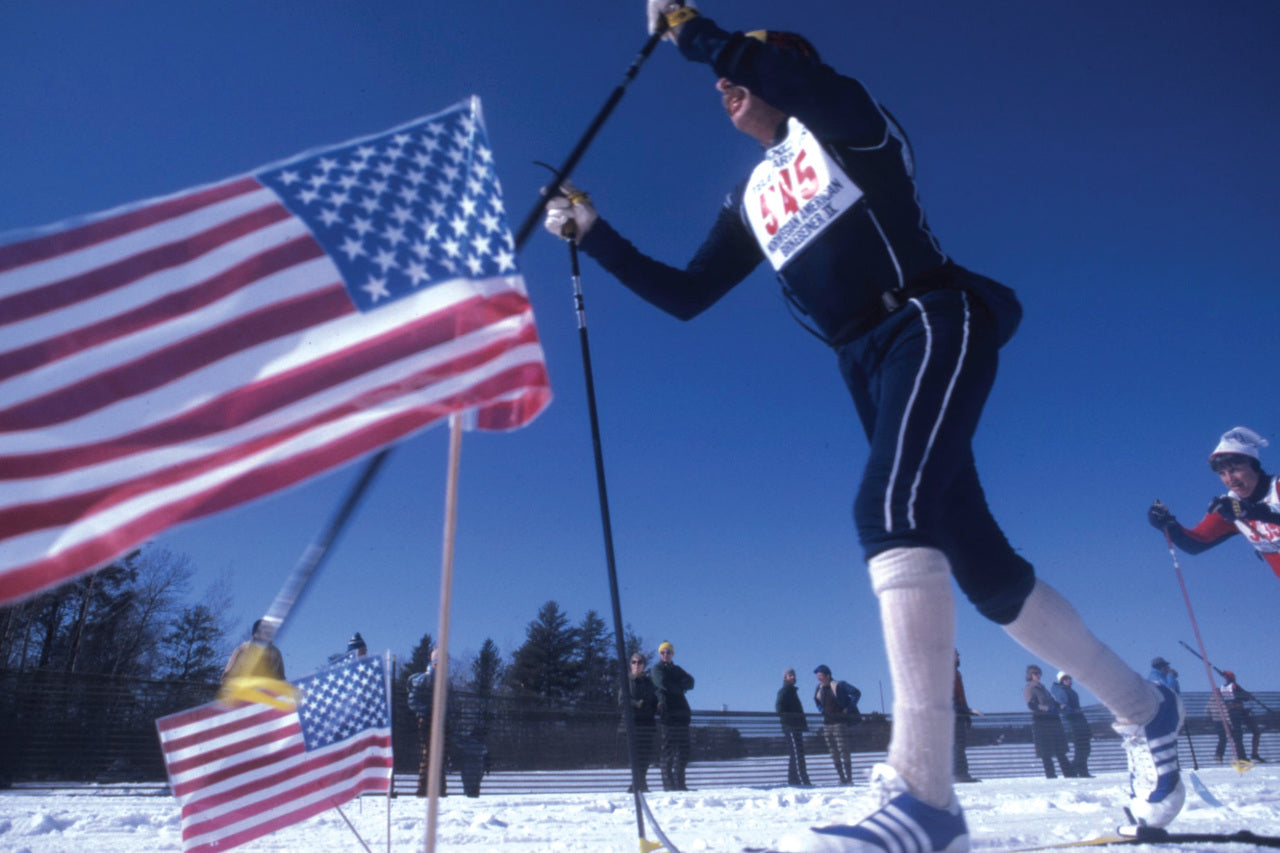 Postcard - Vintage Lane Flags