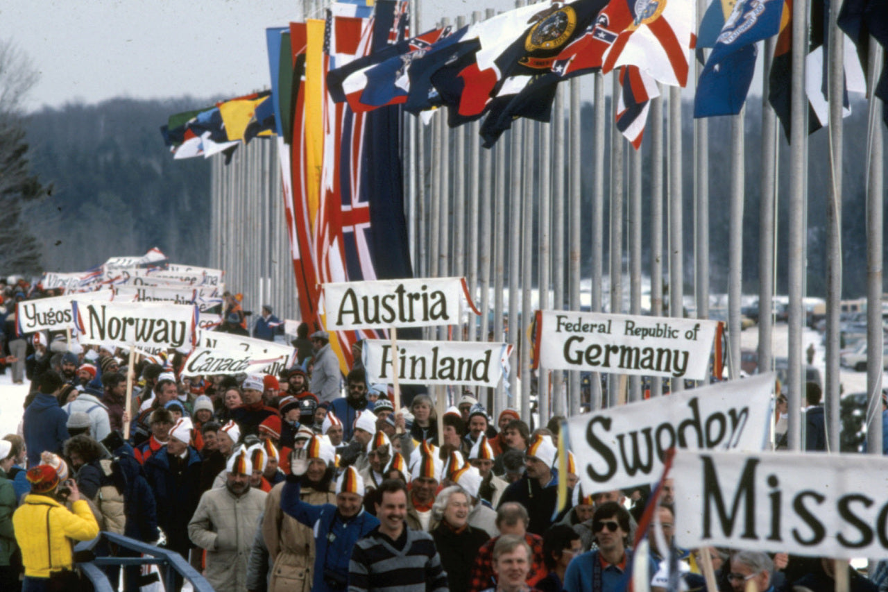 Postcard - Parade of Nations